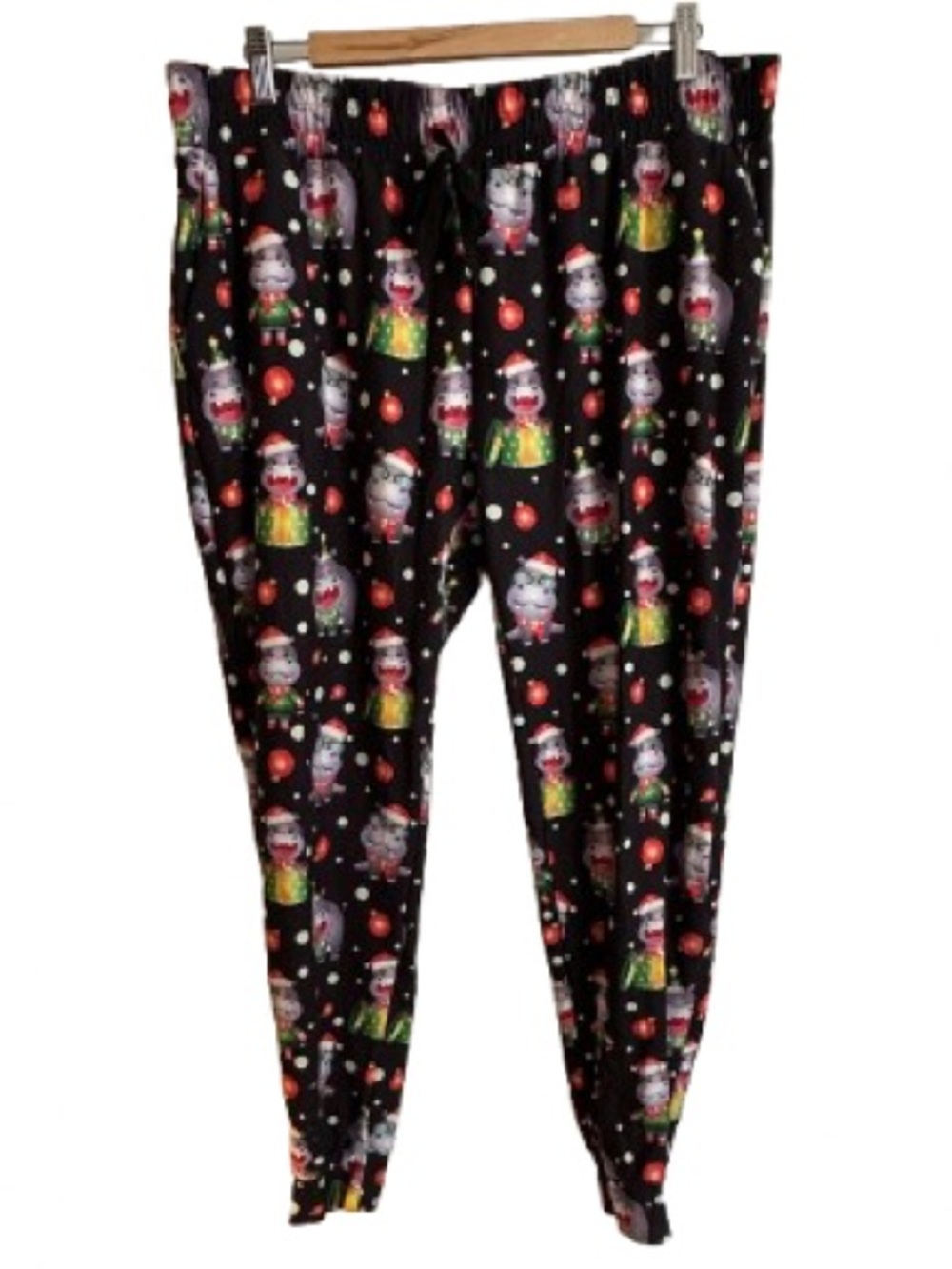Black Holiday Sock Monkey Joggers